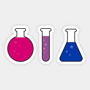 Bisexual Chemical Engineer Sticker